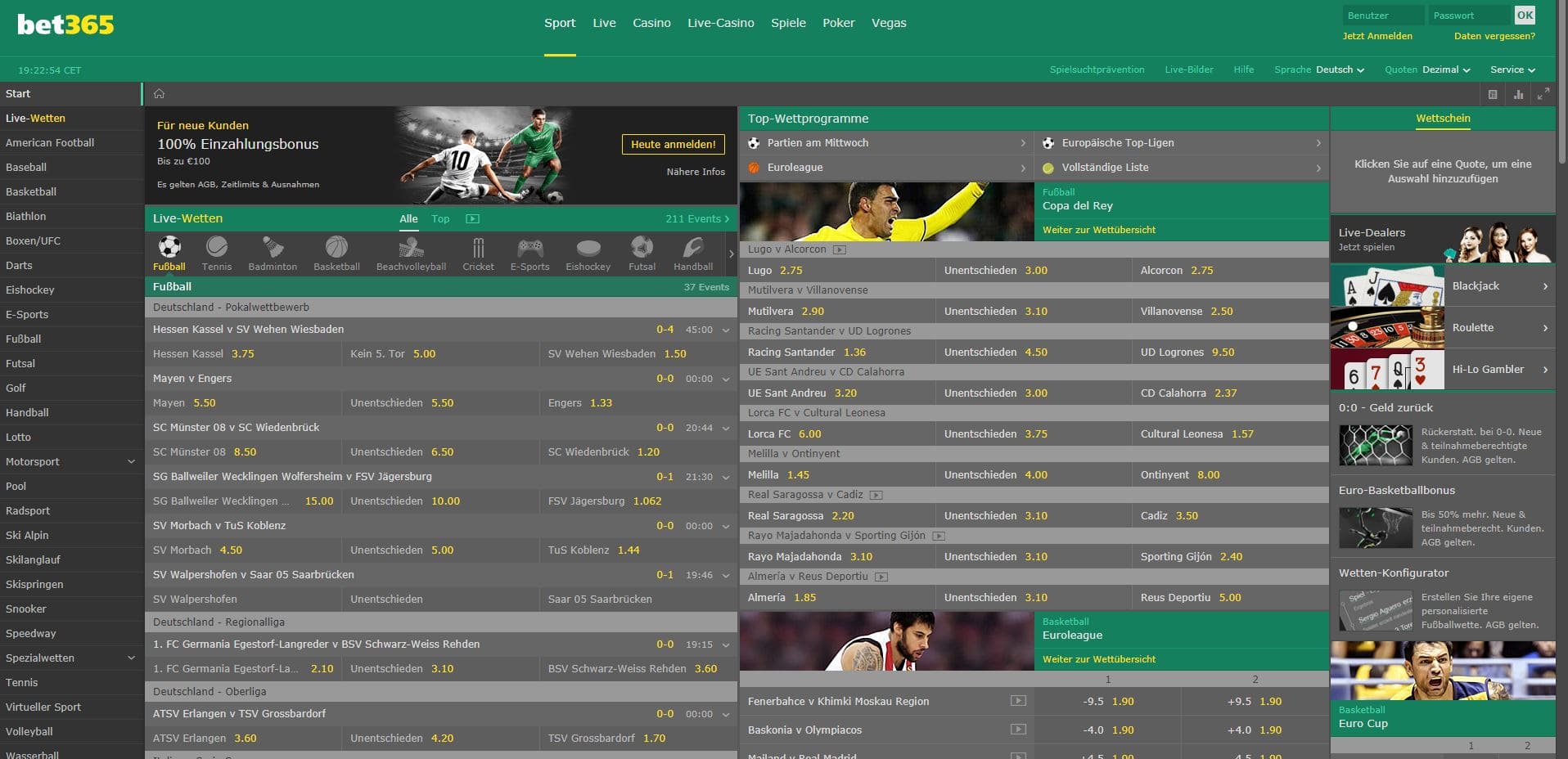 sportbet bet