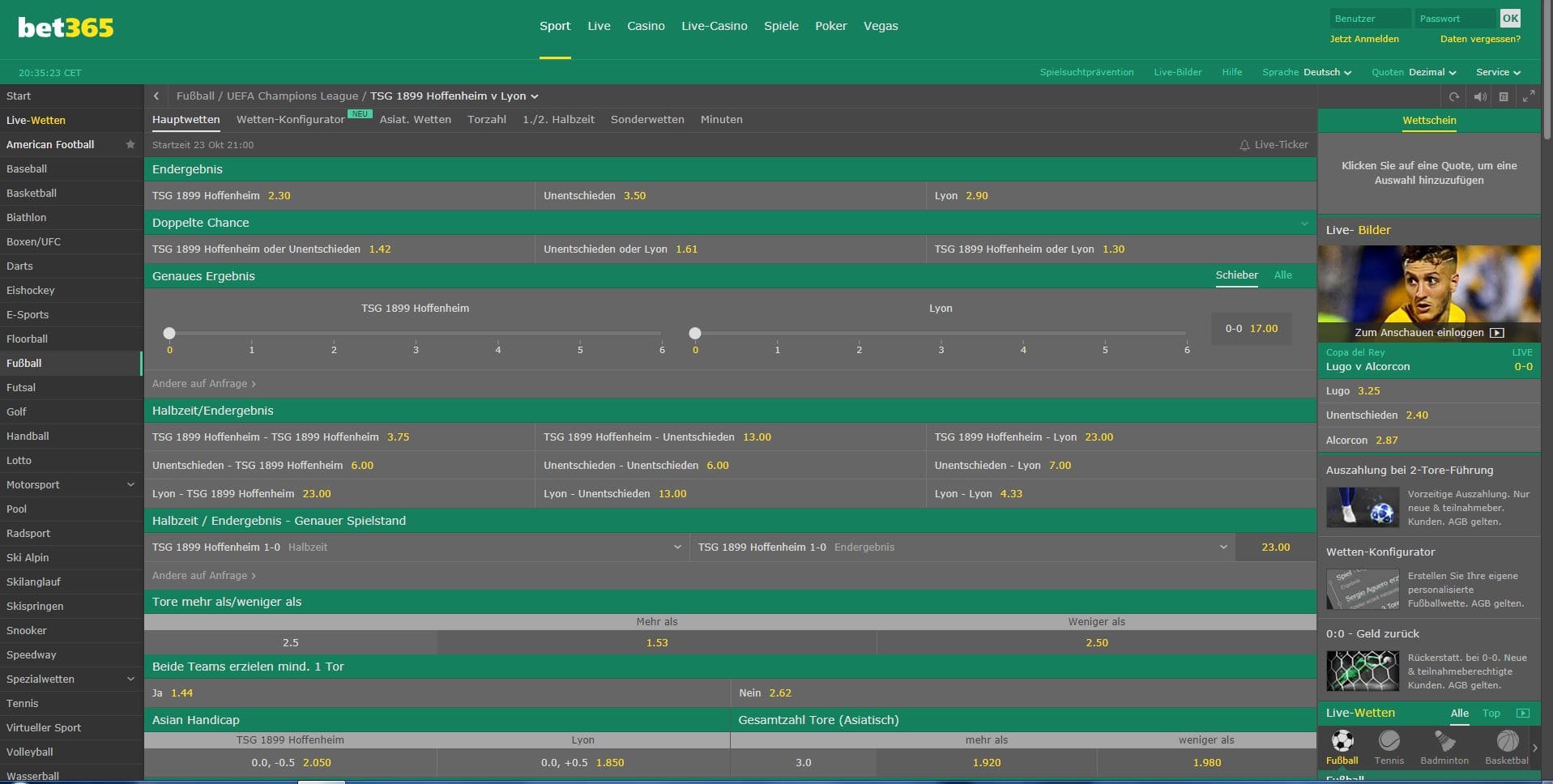 bet365 Wettangebot Erfahrungen Sportwetttentest ueber unter sportwetten bet365 Wettangebot Erfahrungen Sportwetttentest ueber unter sportwetten